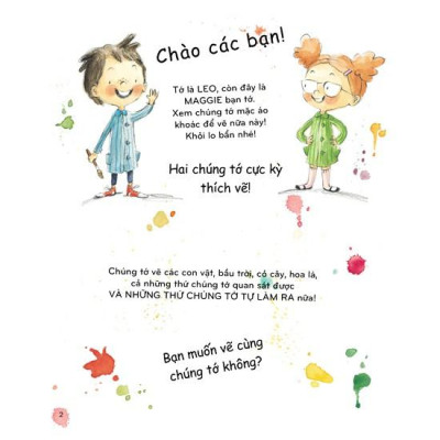 Tay xinh vẽ hình lung linh - Chấm màu kỳ diệu