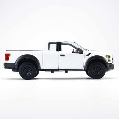 Mô Hình Xe Ford Raptor F-150 Special 2017 White 1:24 Maisto MH-31266