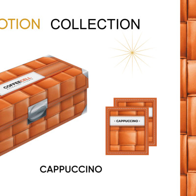 [MUA 1 TẶNG 5] Cà Phê Cappuccino Vị Hạt Phỉ Với Nhân Sâm Trắng Thượng Hạng COFFEECELL (20 gói x 15g) - Mùi thơm nhẹ nhàng, Vị cà phê đậm đà, Bọt sữa bồng bềnh - Hàng Chính Hãng