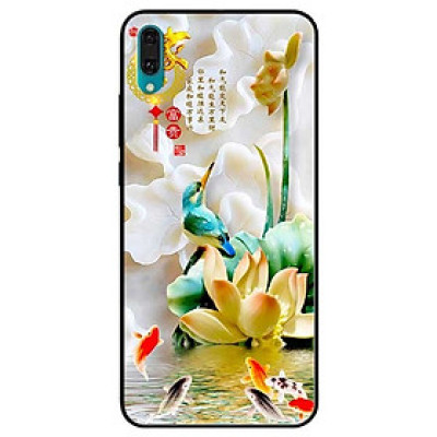 Ốp lưng dành cho Huawei Y7 Pro (2019) mẫu Chim Hoa TRắng