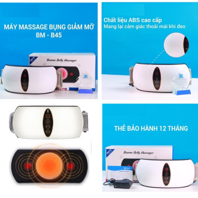 Máy Massage Bụng Giúp Giảm Đau Bụng Trong Kỳ Kinh Nguyệt, Ngày Đèn Đỏ , Hỗ Trợ Massage Hồng Ngoại Giữ Gìn Vóc Dáng Bằng Phương Pháp Nhiệt, Sử Dụng Siêu Vật Liệu 