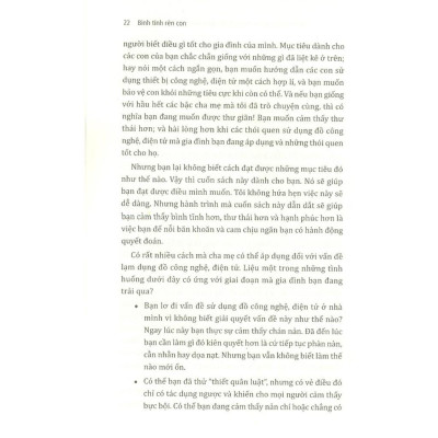 Bình Tĩnh Rèn Con - Chiến Lược Giúp Trẻ Hạn Chế Thời Gian Dùng Thiết Bị Điện Tử Bình Tĩnh Hơn, Thư Thái Hơn, Hạnh Phúc Hơn