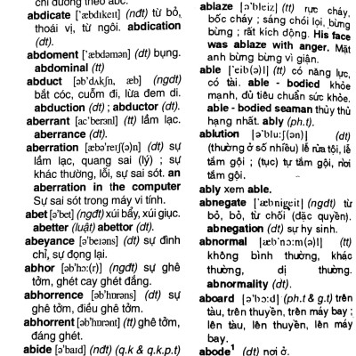 Từ Điển Anh Việt 79.000 Từ