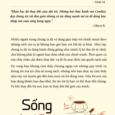 SỐNG NHƯ MỘT PHẬT TỬ - Độc Thoại Bằng Triết Lý Phật Giáo -  Cynthia Kane - Lê Tiến Thành dịch