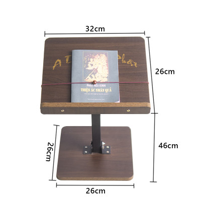 Bàn để sách kinh Phật gấp gọn cho Phật tử thương hiệu IGA - GM113