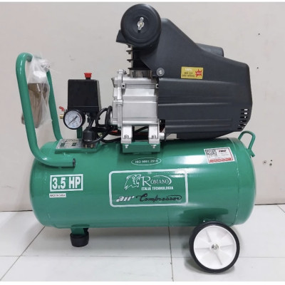 MÁY NÉN KHÍ CÓ DẦU 3.5HP 35L ROMANO RM-4735 (PISTON 47 NẠP HƠI NHANH)- HÀNG CHÍNH HÃNG