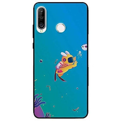 Ốp lưng dành cho Huawei P30 - P30 Lite - Y7 Pro - Y9 2019 mẫu Thợ Lặn Áo Vàng