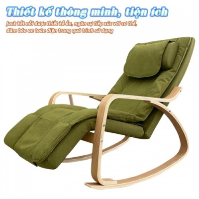 Ghế Massage Toàn Thân Nikio NK-155 - Kỹ Thuật Mát Xa Shiatsu Nhật Bản, Xoa Bóp Chuyên Sâu, Công Nghệ Rung Tần Số Cao Kết Hợp Nhiệt Hồng Ngoại Tân Tiến - Ghế Bập Bênh Thư Giãn, Giảm Stress Tại Nhà - Cải Thiện Sức Khỏe Và Chất Lượng Giấc Ngủ