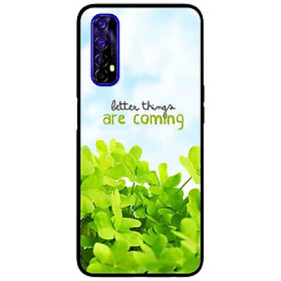 Ốp lưng dành cho Realme 7 mẫu Cỏ Xanh Và Chữ