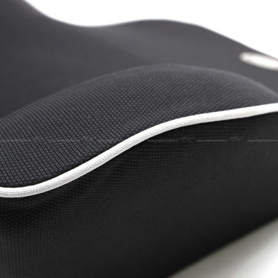 Tựa Lưng Ô Tô Cao Su Non Vải Nỉ CIND G002 Màu Đen