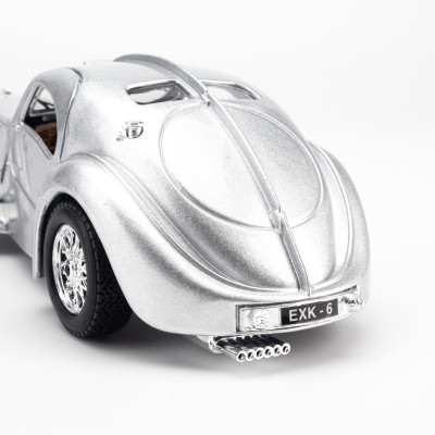 Xe Mô Hình Bugatti Atlantic Silver 1:24 Bburago - MH18-22092