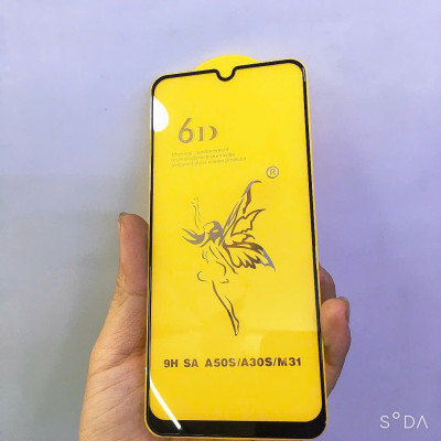 Kính cường lực cho Samsung A50 ,A50s , M31 full màn hình 6D cao cấp( hàng chính hãng)