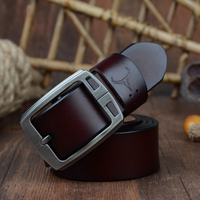 Thắt Lưng Da Bò Chính hãng COWATHER XF001 Nâu