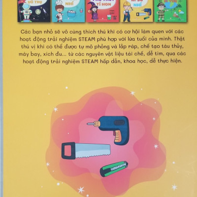 Sách- STEAM FOR KIDS- TỚ LÀ KỸ SƯ NHÍ
