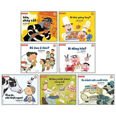 Sách - Bé Biết Nhiều Nghề - Combo 7 Cuốn - Thái Hà Books
