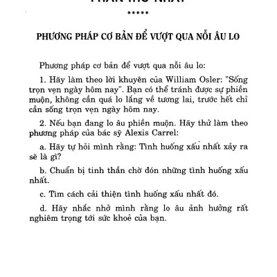 Bí Quyết Thành Công - Quẳng Gánh Lo Đi Mà Vui Sống