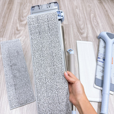 Cây Lau Nhà Vắt Phẳng Xanh 42cm