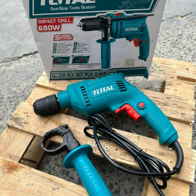 MÁY KHOAN ĐỘNG LỰC 680W TOTAL TG1061356-2E - HÀNG CHÍNH HÃNG