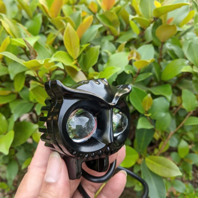 Đèn Trợ Sáng Xe Máy Ô Tô Mắt Cú X22 Pro 45W – Cốt Vàng Pha Trắng, ĐÈN TRANG TRÍ , ĐỒNG HỒ TREO TƯỜNG