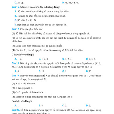 Bài Tập Bổ Trợ Nâng Cao Kỹ Năng Hóa Học Lớp 10 - Tập 1_MEGABOOK