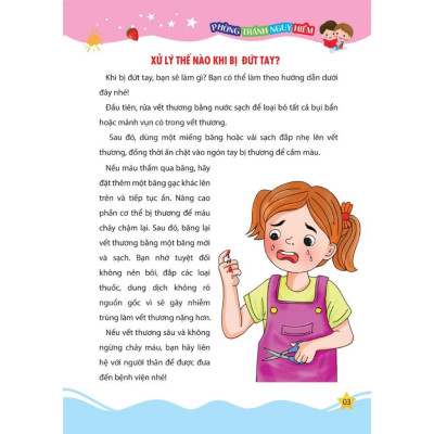 Sách - Kỹ Năng Sống Cho Trẻ - Kỹ Năng Phòng Tránh Nguy Hiểm - Việt Thư