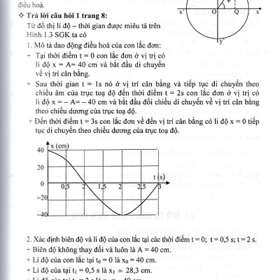 Hướng dẫn trả lời câu hỏi và bài tập Vật lý 11 - Kết nối tri thức
