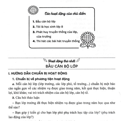 	Hướng Dẫn Thực Hiện Hoạt Động Giáo Dục Ngoài Giờ Lên Lớp - Lớp 8 (Dùng Chung Các Bộ SGK Hiện Hành) _HA