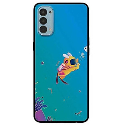 Ốp lưng dành cho Oppo Reno 3 / A91 - Reno 3 Pro - Reno 4 - Reno 4 Pro mẫu Thợ Lặn Áo Vàng