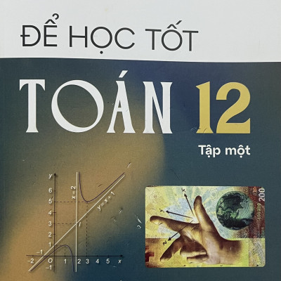 ￼Sách - ( Combo 2 tập ) Để Học tốt toán 12 ( kết nối )