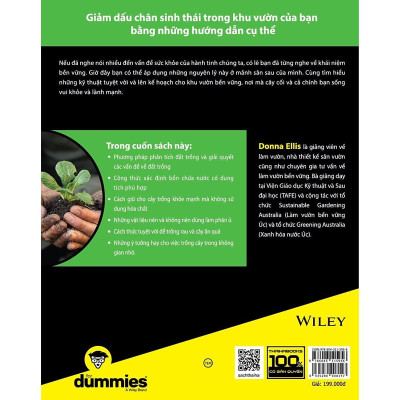 Sách - Làm Vườn Bền Vững For Dummies - Thái Hà Books