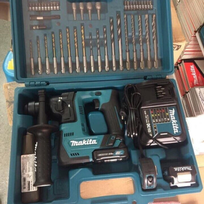 MÁY KHOAN ĐỘNG LỰC 14MM DÙNG PIN 12V MAKITA HR140DSAE (01 ĐẾ SẠC NHANH 02 PIN 2.0AH) - HÀNG CHÍNH HÃNG