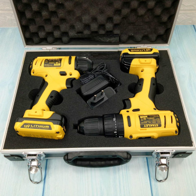 BỘ MÁY KHOAN CẦM TAY 12V - 1.5AH STANLEY SCHI121S2FK-B1- HÀNG CHÍNH HÃNG