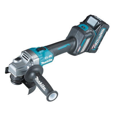 MÁY MÀI GÓC DÙNG PIN 40V 125MM (5") (2 PIN 40V MAX 4AH VÀ 1 SẠC NHANH.) MAKITA GA023GM201 - HÀNG CHÍNH HÃNG