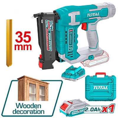 MÁY BẮN ĐINH CHỈ P10-P35 PIN 20V TCBNLI3606 TOTAL - HÀNG CHÍNH HÃNG