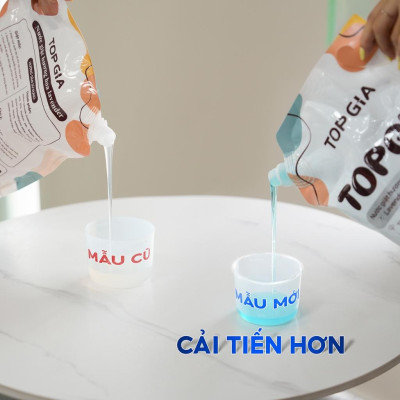 Nước Giặt MUA 1 TẶNG 1 TopGia 3in1, Lavender,Hoa Hồng,Dịu Nhẹ Sạch Vết Bẩn, Lưu Hương 72h