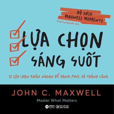 Combo Sách Maxwell Moments - Khoảnh Khắc Thay Đổi Cuộc Đời (Bộ 4 Cuốn)