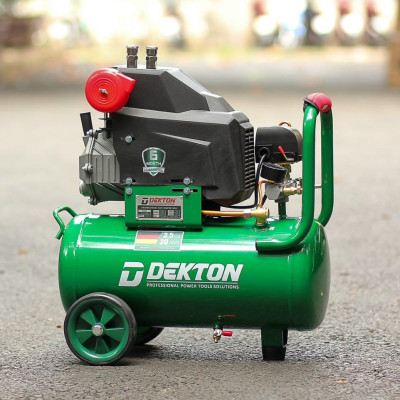 MÁY NÉN KHÍ CÓ DẦU 3.5HP 30L DEKTON DK-AC30DR - HÀNG CHÍNH HÃNG