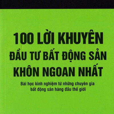 Để Tở Thành Chuyên Gia Bất Động Sản ( 100 Lời Khuyên Đầu Tư Bất Động Sản Khôn Ngoan Nhất + Tư Duy Nhanh Và Chậm ) (Tặng Notebook tự thiết kế)