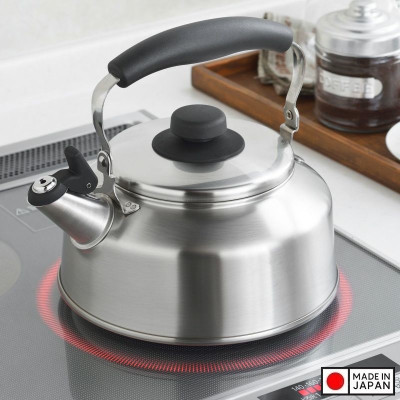 Ấm đun nước bếp từ Yoshikawa Fuefuki 2.6L - Có còi báo sôi