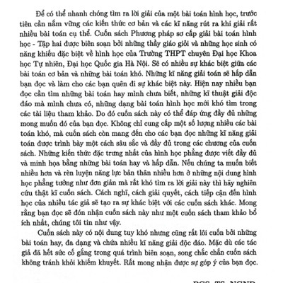 Sách - Phương pháp sơ cấp Giải bài toán Tổ hợp (Trường THPT Chuyên Khoa học tự nhiên)