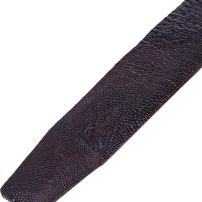 Thắt Lưng Nam Da Đà Điểu Đầu Kim Huy Hoàng HT4406 - Nâu Đất