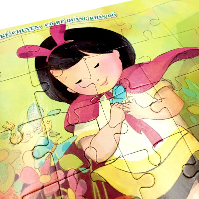 Ghép Hình - Kể Chuyện: Cô Bé Quàng Khăn Đỏ