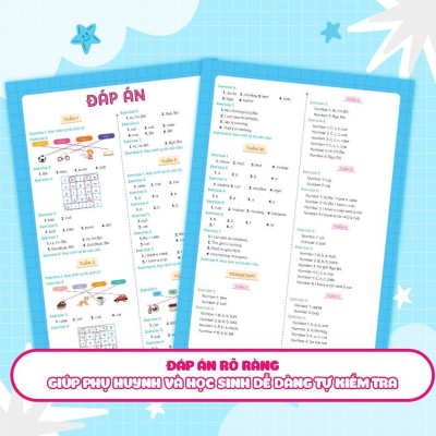Sách - Phiếu Bài Tập Cuối Tuần Tiếng Anh Lớp 1 - Megabook