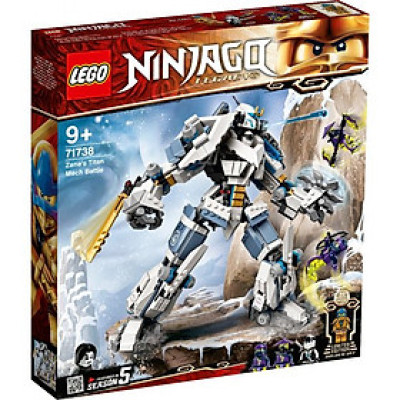 Đồ Chơi LEGO Ninjago Chiến Giáp Titan Của Zane 71738 Cho Bé Trên 9 Tuổi