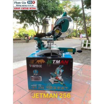 [chính hãƞg] Máy Cắt Nhôm Trượt JETMAN 2000W JM-256 / Công Suất 2000W / Lõi đồng / Hàng chính hãƞg