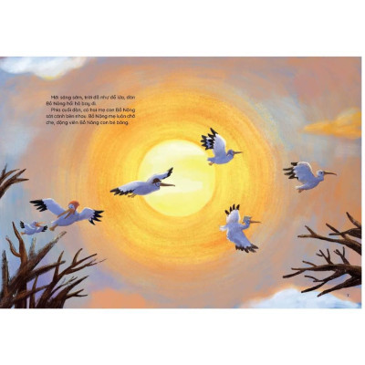 Truyện - Bồ Nông Có Hiếu - Những Truyện Hay Viết Cho Thiếu Nhi - Phiên Bản Sách Tranh - NXB Kim Đồng