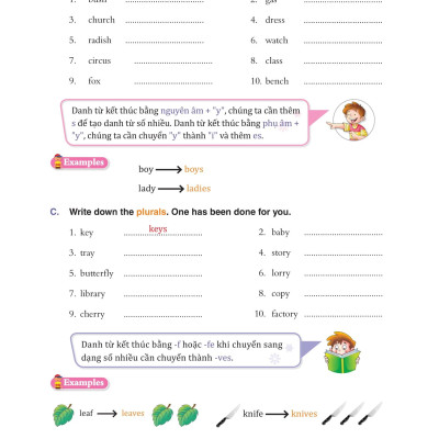 Bài Tập Bổ Trợ Ngữ Pháp Tiếng Anh - Lớp 2