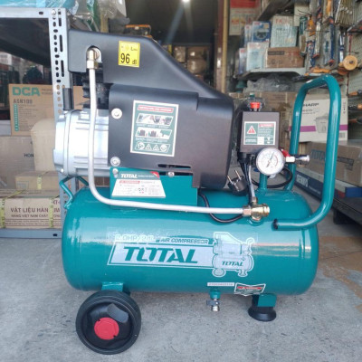 MÁY NÉN KHÍ CÓ DẦU DUNG TÍCH 24 LÍT 2HP  TOTAL TC12024 - HÀNG CHÍNH HÃNG