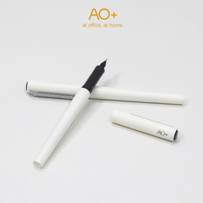 Bút Bi Gel AO+ Viết Gel Nắp cài BG102 Ngòi 0.5mm Mực Đen Trơn Tru Cho Học Sinh Văn Phòng