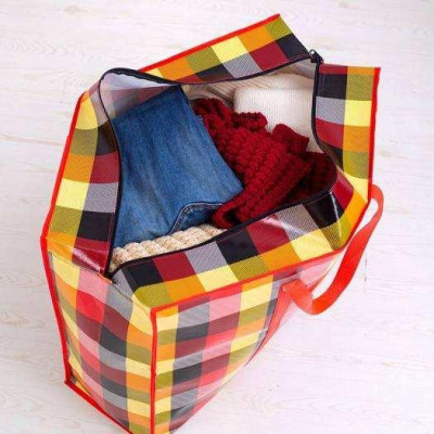 Combo 2 Túi Bạt Đựng Đồ Quần Áo Du Lịch Gấp Gọn Cỡ Size Lớn 80X23X46Cm